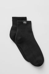 Quarter Crew Street Sock - Black