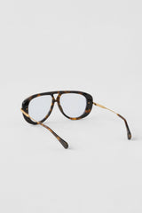 ALO Aviator Sunglasses - Tortoise/Blue