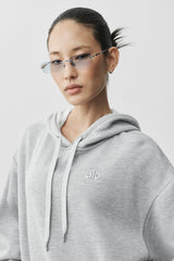 ALO Wire Sunglasses - Chrome/Blue Gradient