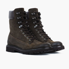 S Explorer | Dark Olive Suede