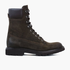 S Explorer | Dark Olive Suede