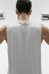 Conquer Muscle Tank - Athletic Heather Grey