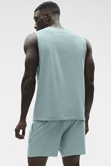 Conquer Muscle Tank - Desert Sage
