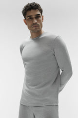 Conquer Reform Crewneck Long Sleeve - Athletic Heather Grey