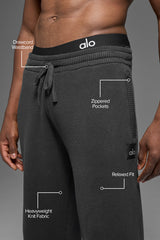 Scholar Straight Leg Sweatpant - Anthracite