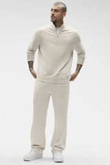 Double Take Straight Leg Pant - Bone