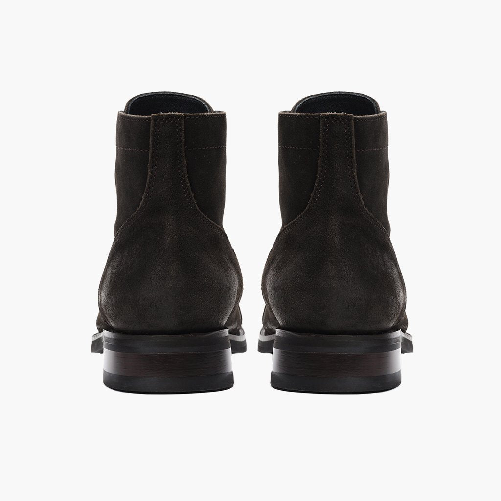 S Captain | Dark Olive Suede
