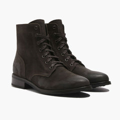 S President | Dark Olive Suede
