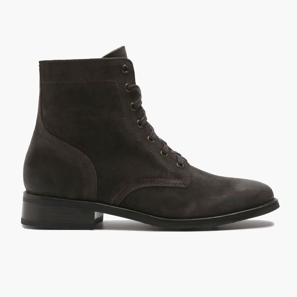 S President | Dark Olive Suede