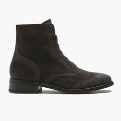 S President | Dark Olive Suede