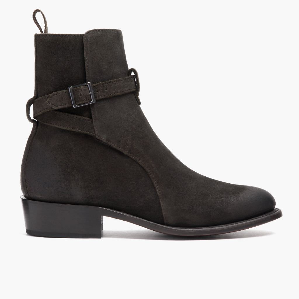 S Rogue | Dark Olive Suede