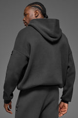 Scholar Hooded Sweater - Anthracite
