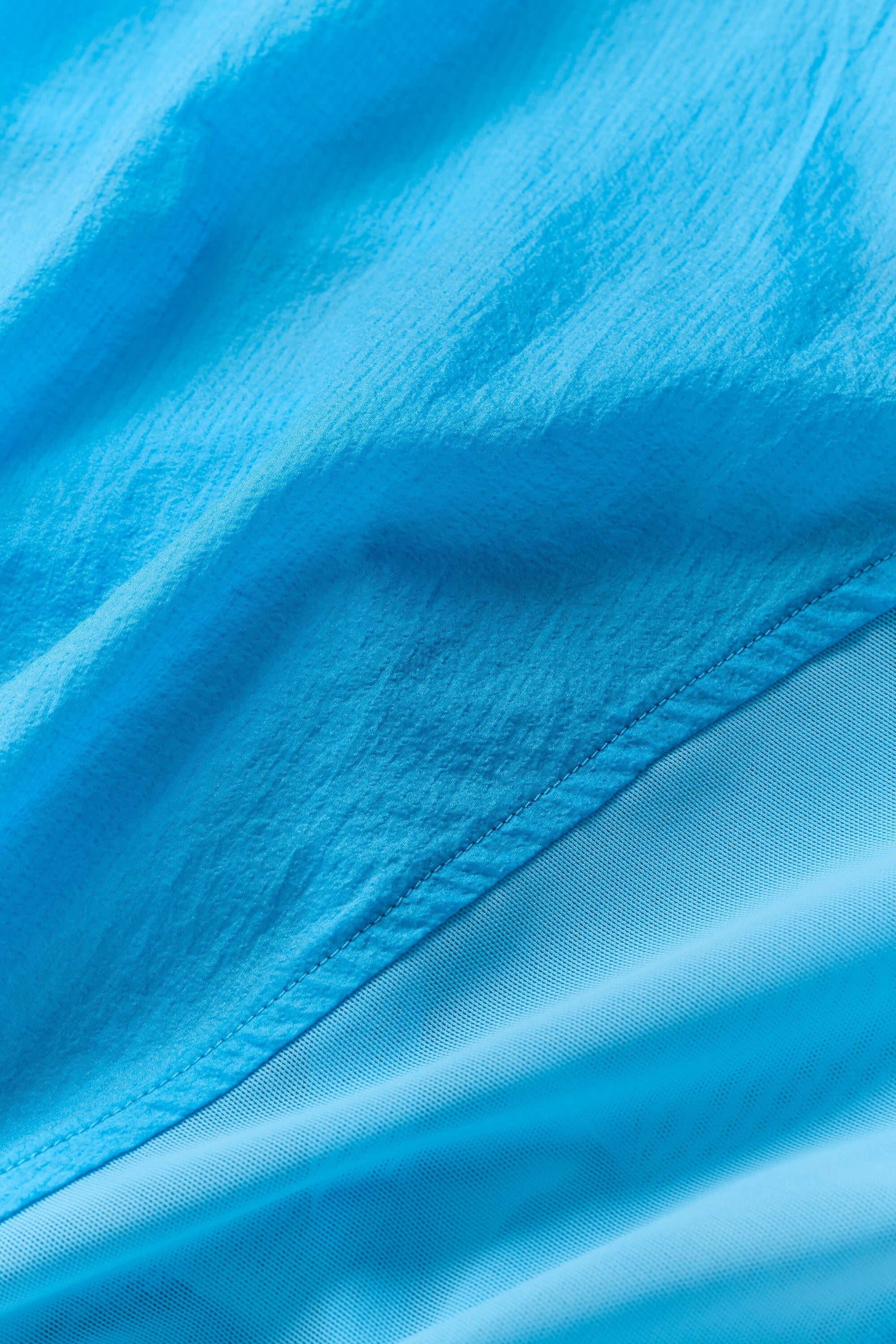 1/4 Zip Go Time Pullover - Azure Blue