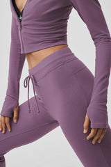 Sway Bootcut Sweatpant - Plum Kiss