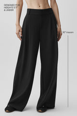 High-Waist Dreamscape Trouser (Regular) - Black
