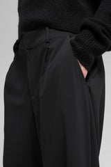 High-Waist Dreamscape Trouser (Short) - Black