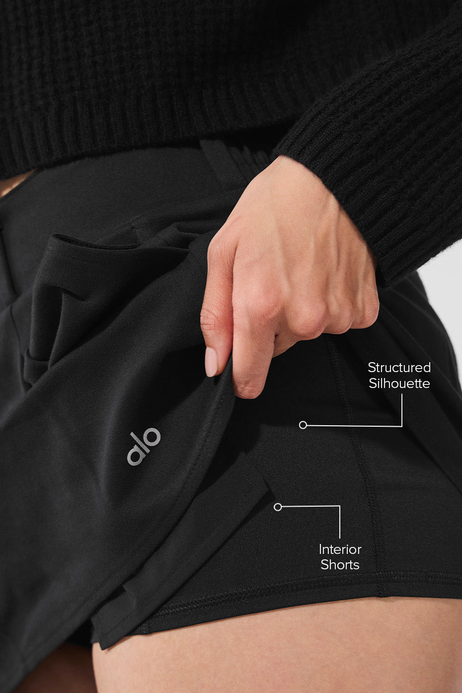 Good Days Mini Skirt - Black