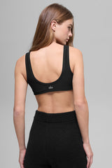 Alosoft Center Stage Bra - Black