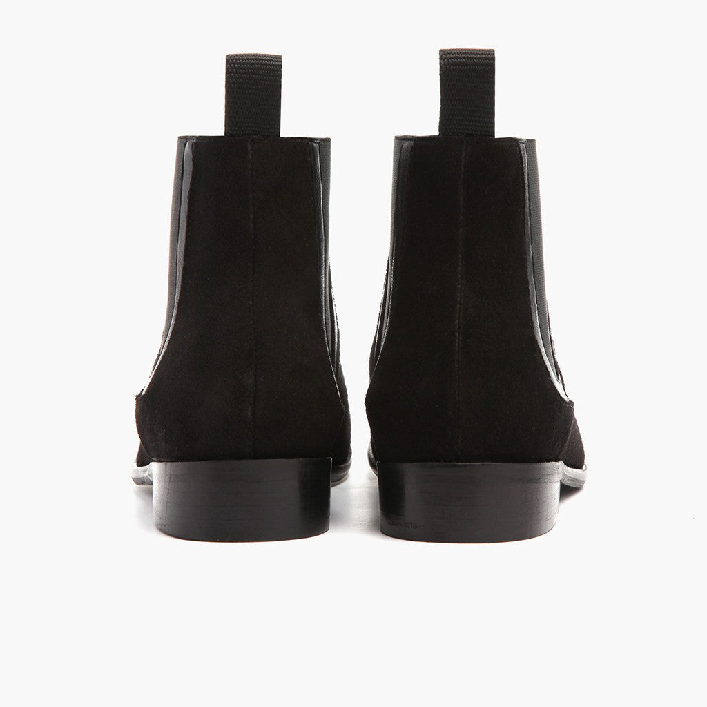 S Duchess | Black Suede